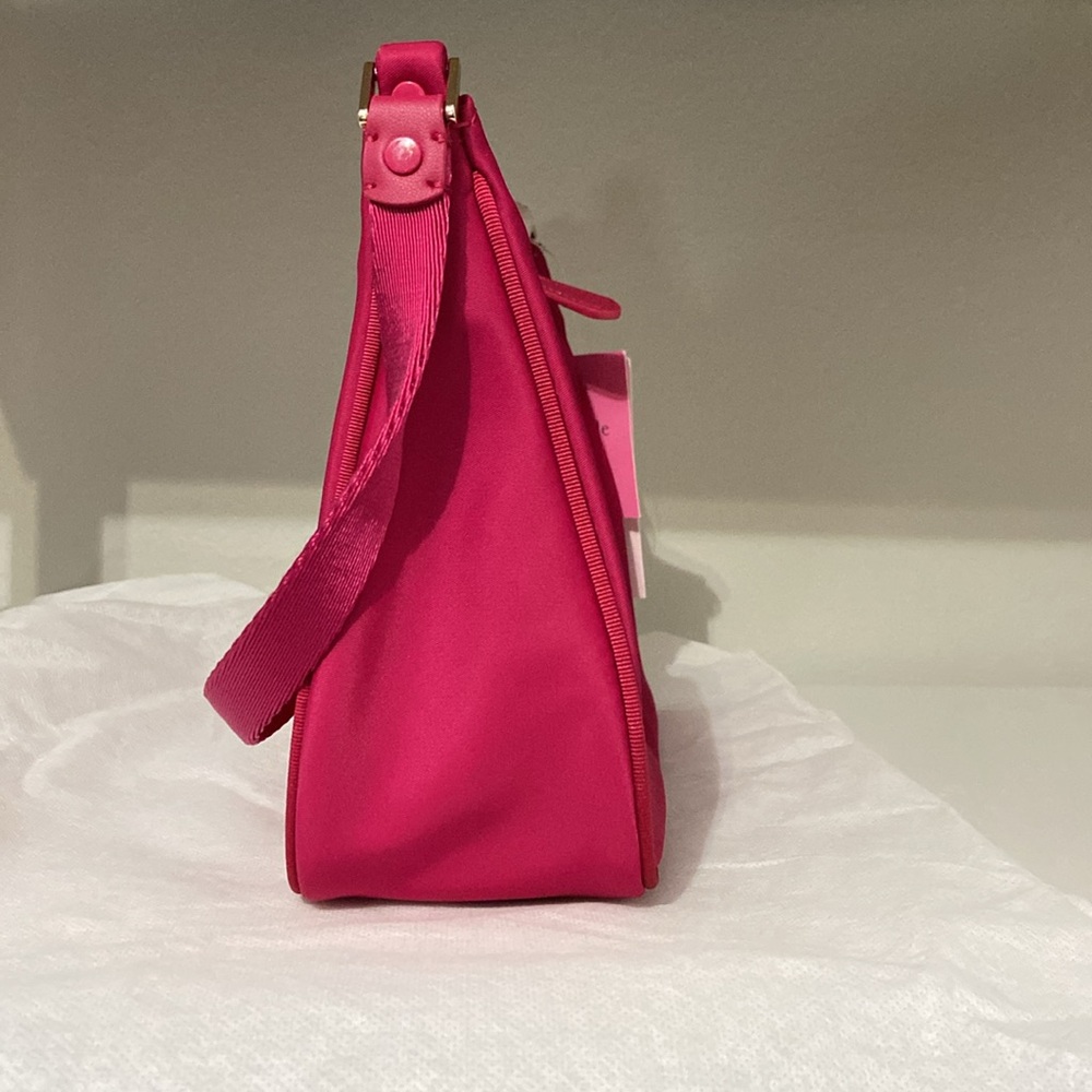 2-8 Kate spade shoulder bag purse hot pink - Picture 5 of 13